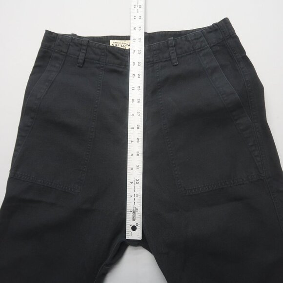 Nili Lotan Luna Linen Blend Pants in Carbon Size 6 NWT - Picture 9 of 11